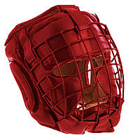 Шлем для единоборств ELS MA-0730 размер L цвет красный js