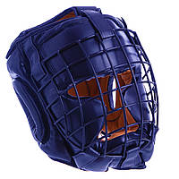 Шлем для единоборств ELS MA-0730 размер L цвет синий js