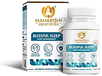Таблетки "Blisfull sleep" Махаріши для улучшения сна 60 таблеток, Blissful Sleep Maharishi 60