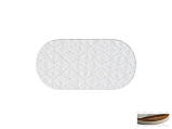 Матрац в ліжечко Smart Bed Oval 60x120 IngVart, кокосова койра + латекс, фото 4