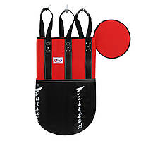 Мішок боксерський Циліндричний FAIRTEX HB3 колір червоний чорний js