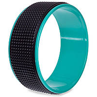 Колесо для йоги Zelart Fit Wheel Yoga FI-2429 цвет черный-мятный js