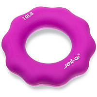 Эспандер кистевой силиконовый JELLO FI-1786 размер 10lb цвет фиолетовый mn