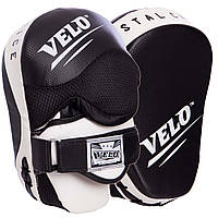 Лапа Изогнутая для бокса и единоборств VELO VL-2212 цвет черный mn