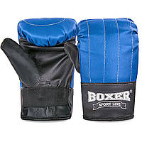 Снарядные перчатки BOXER 2015 размер L цвет синий-черный mn