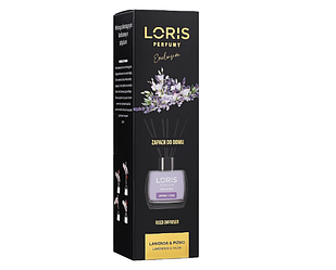 Аромодифузор "Лаванда та мускус" Loris Parfum Reed Diffuser Lavender&Musk