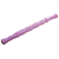 Массажер-палка роликовый 4 массажера Massager Bar Zelart FI-1484 цвет фиолетовый js