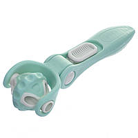 Массажер-ручной роликовый раздвижной FHAVK Massage Roller FI-1534 цвет мятный js