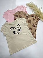 Детская летняя футболка с принтом H&М размер 92 см 110-116 см