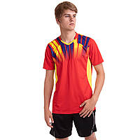Комплект одежды для тенниса мужской футболка и шорты Lingo LD-1812A размер XL цвет красный js