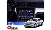 Volkswagen Passat 7 B7 NMS 2015-2018 (F2) 10" Штатна магнітола Sigma E10232 2+32 Gb