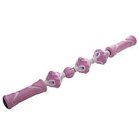 Массажер-палка роликовый 4 массажера Massager Bar FHAVK Zelart FI-1483 цвет фиолетовый mn