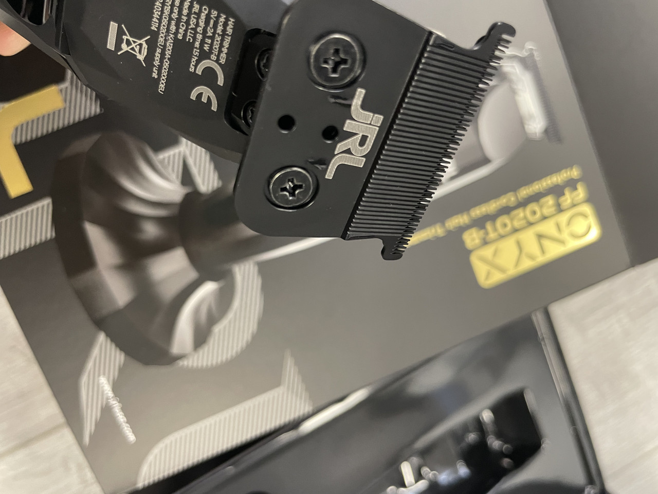 Професійний тример для волосся JRL ONYX 2020T-B