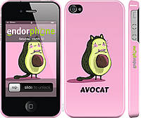 Пластиковый чехол Endorphone на iPhone 4s Avocat (4270c-12-26985) PS, код: 1838563