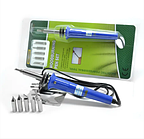 Паяльник-випалювач ZD-410A, 40W + 6 насадок