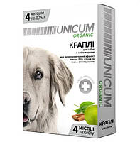 Капли Unicum organic для собак 4шт Уникум органик