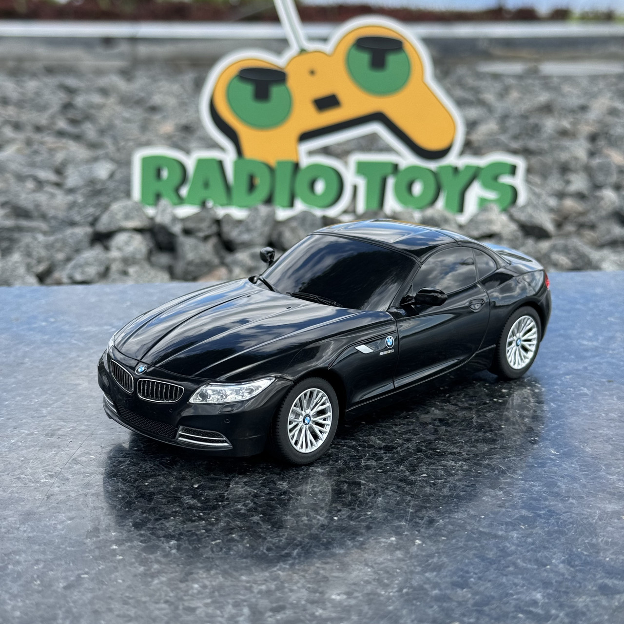 Машинка на радіоуправлінні BMW Z4 Чорна | Машинки на пульті управління | Машина БМВ на радіокеруванні, фото 1