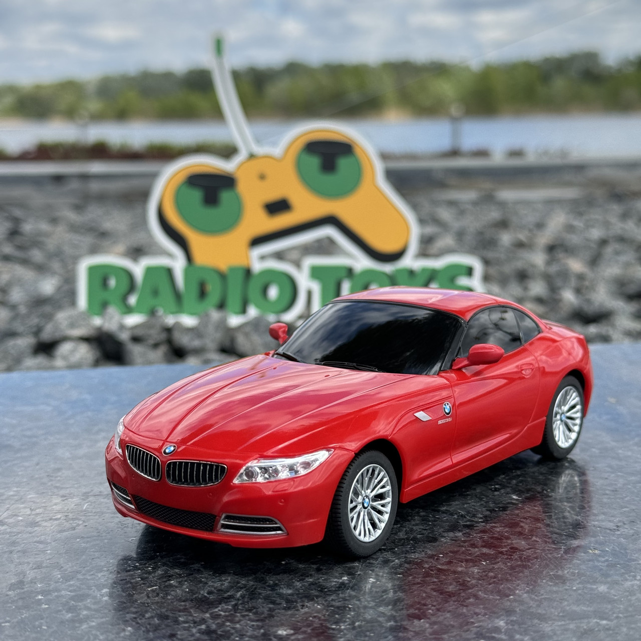 Машинка на радіоуправлінні BMW Z4 Червона | Машинки на пульті управління | Машина БМВ на радіокеруванні, фото 1