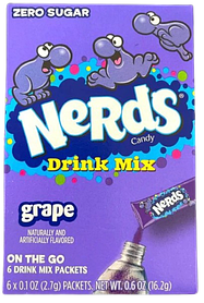 Порошковий напій Nerds PwdMix Grape 6 стіків 16.2г