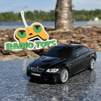 Машинка на радіоуправлінні BMW M3 Чорна | Машинки на пульті управління | Машина БМВ на радіокеруванні