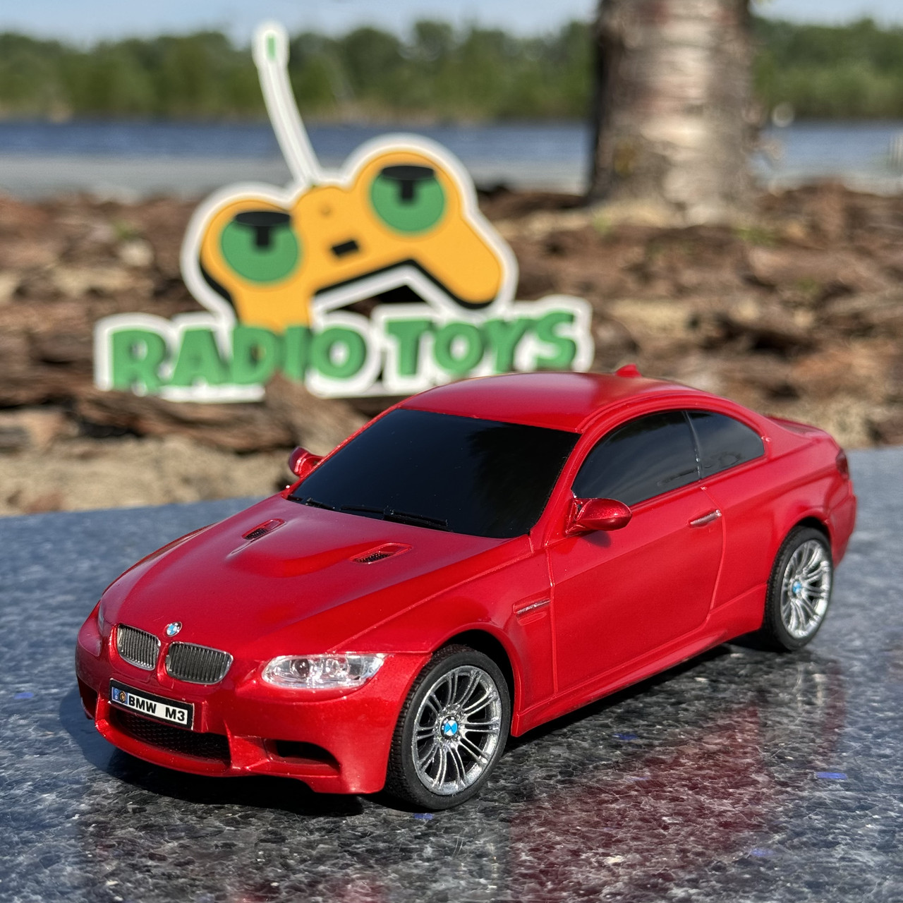 Машинка на радіоуправлінні BMW M3 Червона | Машинки на пульті управління | Машина БМВ на радіокеруванні, фото 1