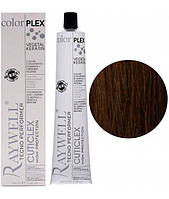 Крем краска для волос Raywell Color Plex Hair Dye With Quinoa Extract 4.3 Средний золотистый коричневый 100 мл