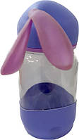 Бутылка для води "Кролик" фіолетова