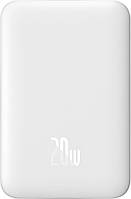 Портативний акумулятор Baseus Magnetic Mini Wireless Fast Charge 20W 10000mAh white (PPCX070002)