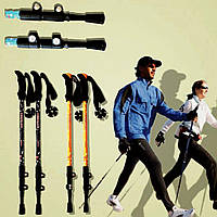 Треккинговые палки для скандинавской ходьбы, телескопические лыжные палки для спортивной ходьбы