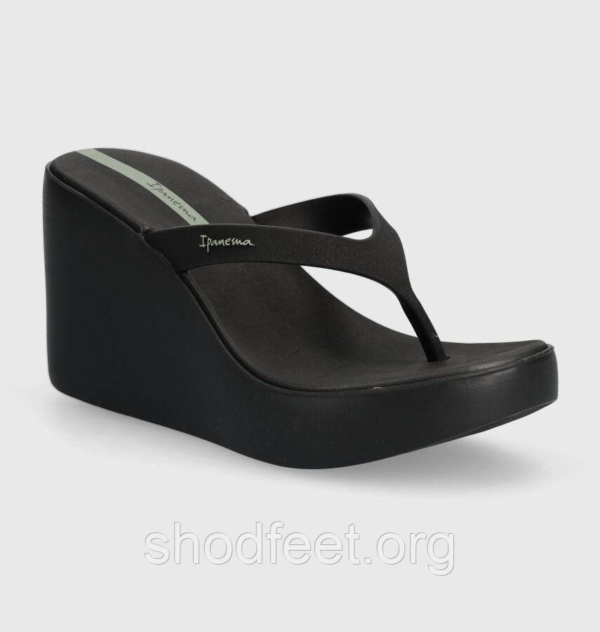 Жіночі шльопанці на танкетці Ipanema High Fashion Thong Fem 83521-AQ576