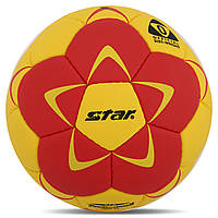 Мяч для гандбола STAR NEW PROFESSIONAL GOLD HB420 цвет желтый-красный js