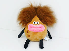 М'яка Плюшева Іграшка Волохата Картопля з Великими Губами 30 см Funny Hair Potato (00910)