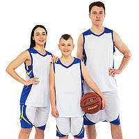 Форма баскетбольна LIDONG L046 розмір 4XL колір білий-синій js