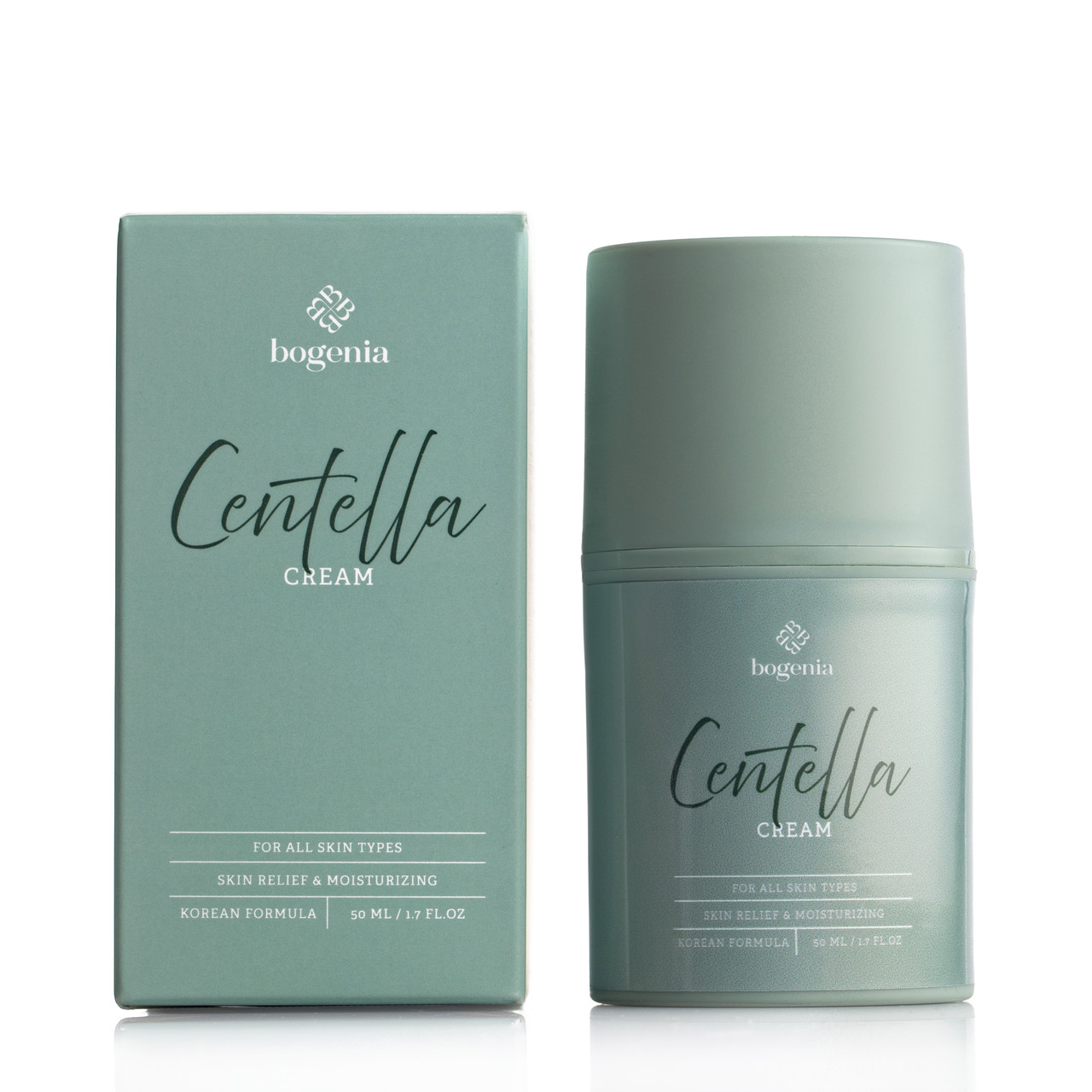 Зволожуючий крем для обличчя Centella Cream Bogenia 50 мл, фото 1