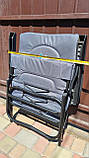 Крісло складане рибальське - стілець складний рибальський "Тролінг Ранок із підлокітником", фото 10