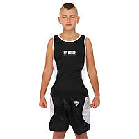 Форма для бокса детская FISTRAGE VL-4176 размер m, 13-14 лет цвет черный mn