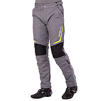 Мотоштаны брюки текстильные SCOYCO P072H размер M цвет серый mn