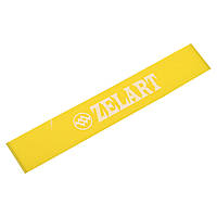 Резинка для упражнений лента сопротивления LOOP BANDS Zelart FI-6220-1 XXS желтый js