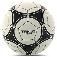 Мяч футбольный TANJO SO-30 цвет белый-черный js
