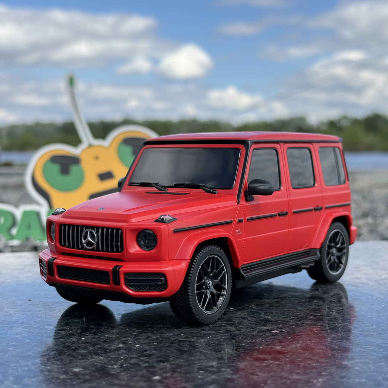 Машинка на радіоуправлінні Mercedes-Benz AMG G-63 Червоний | Машинки на пульті управління | Машина Гелік на радіокеруванні, фото 1