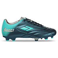 Бутси футбольне взуття DIFFERENT SPORT SG-301313-2 розмір 45 кольору темно-синій-бірюзовий js