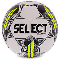 Мяч футбольный SELECT CLUB DB FIFA Basic V23 CLUB-5WGR цвет белый-серый mn