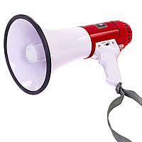 Гучномовець мегафон (рупор) Zelart HW-2007M 20W білий-червоний js