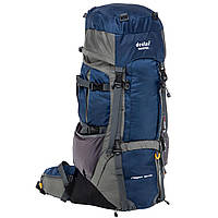 Рюкзак туристический с каркасной спинкой DTR G80-10 цвет темно-синий mn