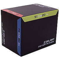 Бокс плиометрический Zelart Plyo box FI-3633 1шт 75- 61-51 см черный mn