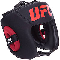 Шлем боксерский открытый UFC PRO UHK-75060 S-M черный js