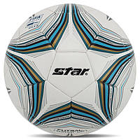 Мяч для футзала STAR MATCH UP FIFA FB514FTB цвет белый-голубой mn