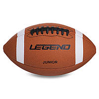 Мяч для американского футбола LEGEND FB-3287 №6 PU коричневый js