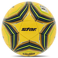 Мяч футбольный STAR ALL NEW POLARIS 3000 FIFA SB145FTB цвет желтый-салатовый mn