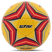 Мяч футбольный STAR ALL NEW POLARIS 1000 SB375TB цвет желтый-красный mn